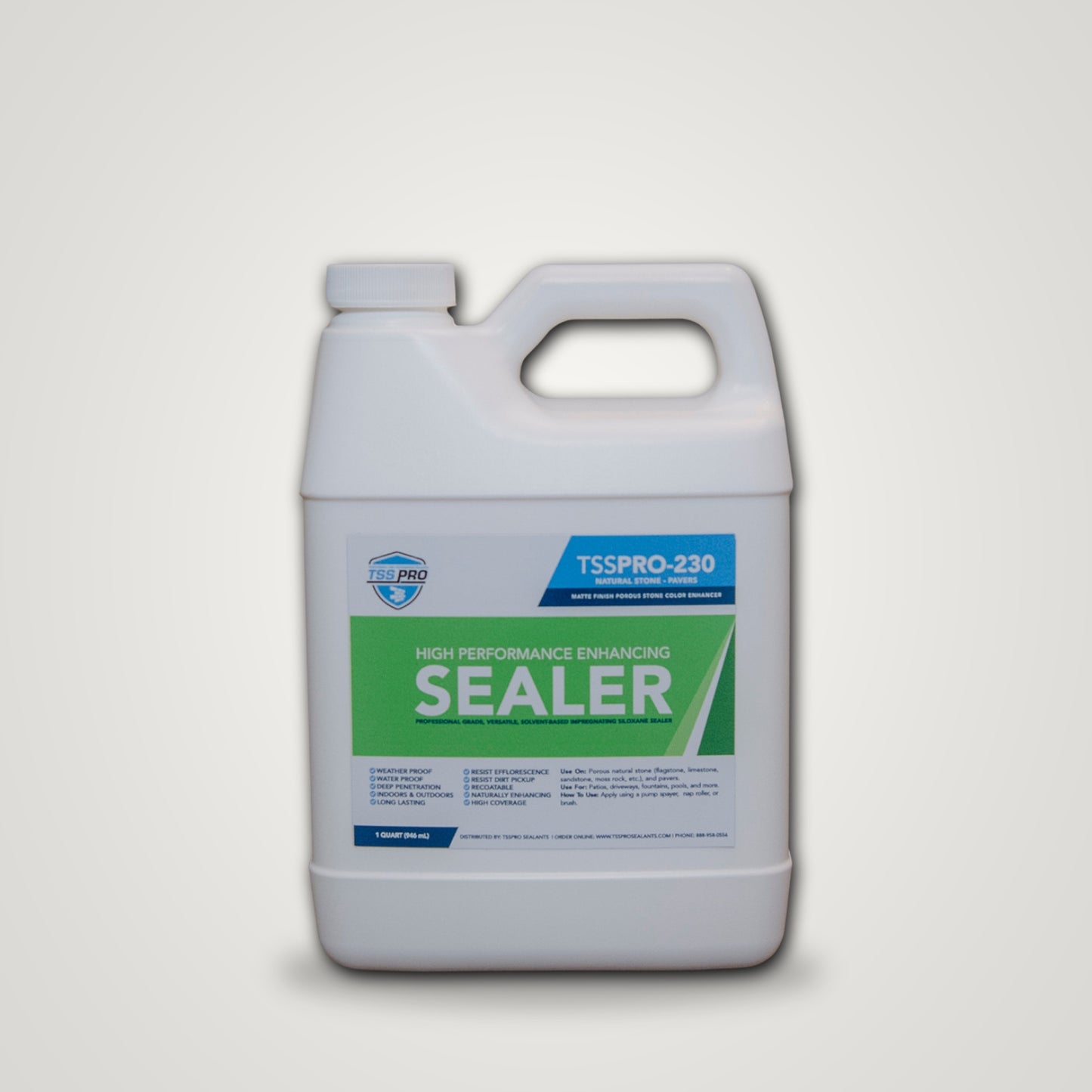 TSSPRO 230 High Performance Enhancing Sealer — 1 quart container, alternate view