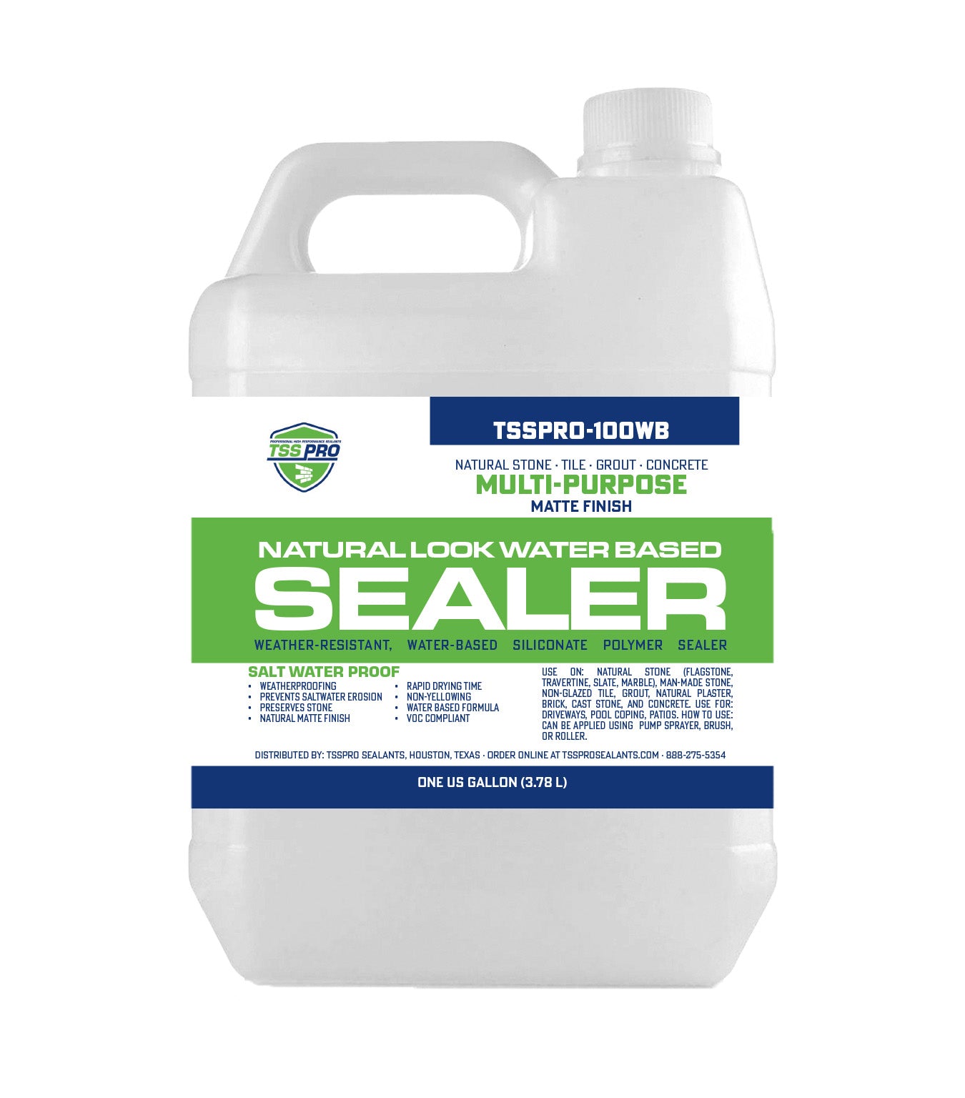 TSSPRO 110 (formerly TSSPRO 100WB) - Natural Look Water Based Sealer