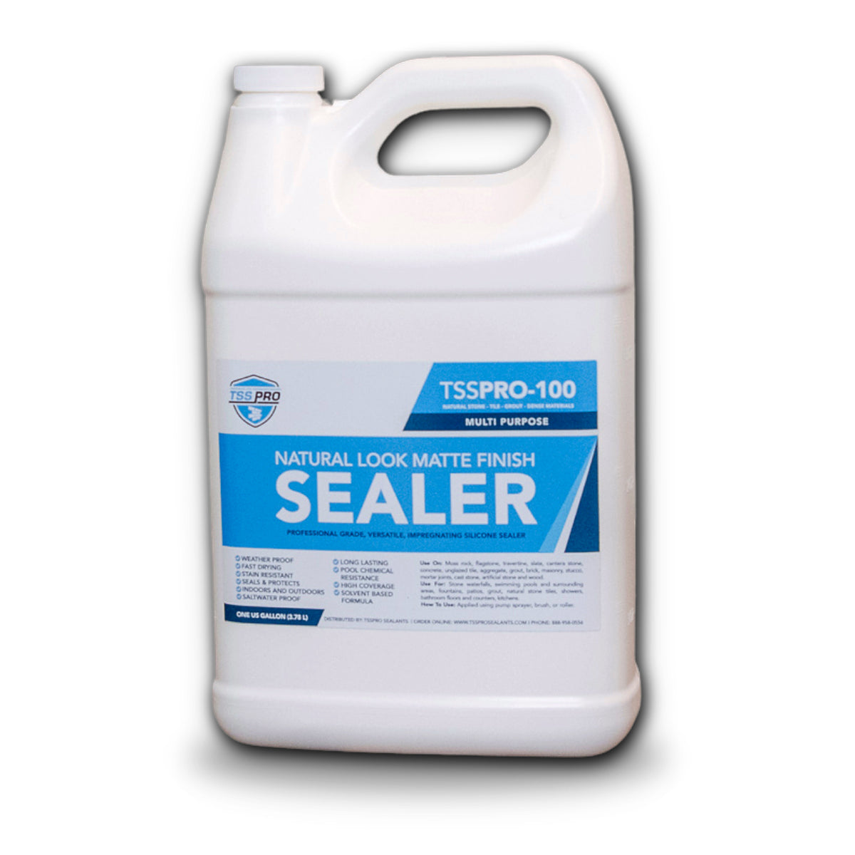 TSSPRO 100 Natural Look Stone Sealer (Solvent-Based)