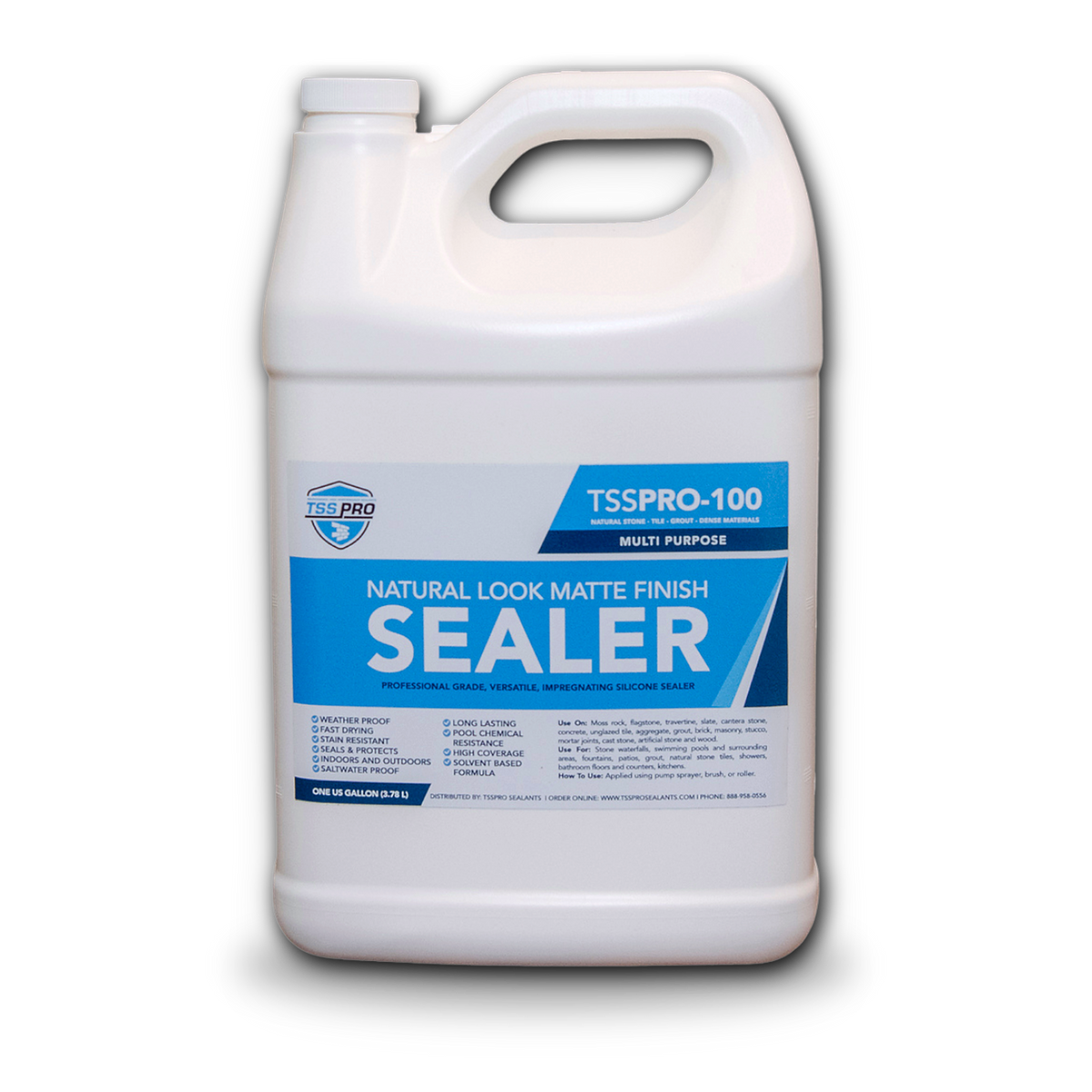 TSSPRO 100 Natural Look Stone Sealer (Solvent-Based)