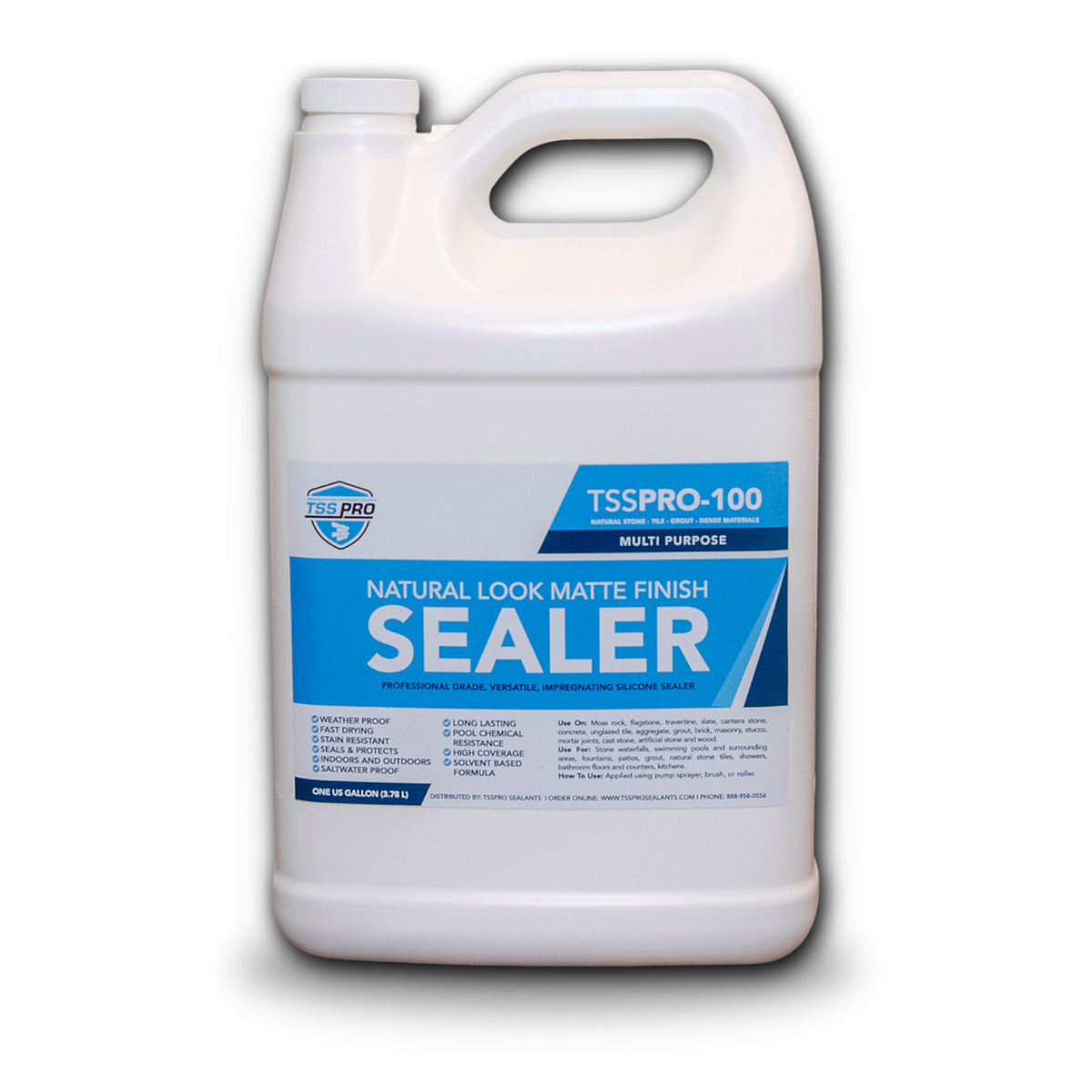 TSSPRO 100 Natural Look Stone Sealer (Solvent-Based)