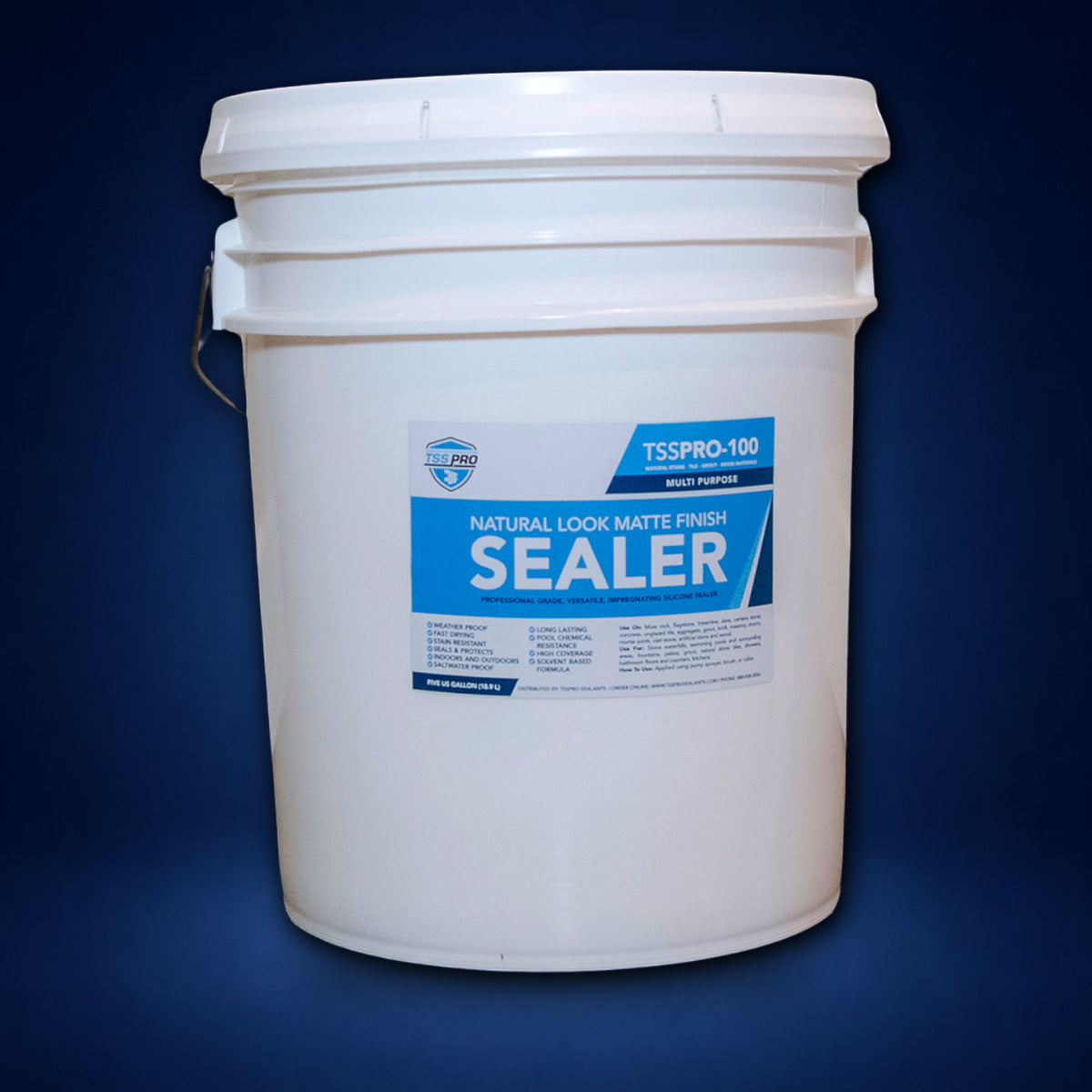 TSSPRO 100 Natural Look Stone Sealer (Solvent-Based)