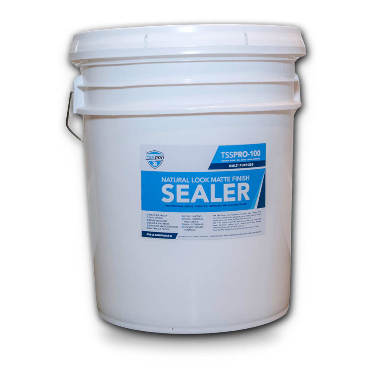 TSSPRO 100 Natural Look Stone Sealer (Solvent-Based)