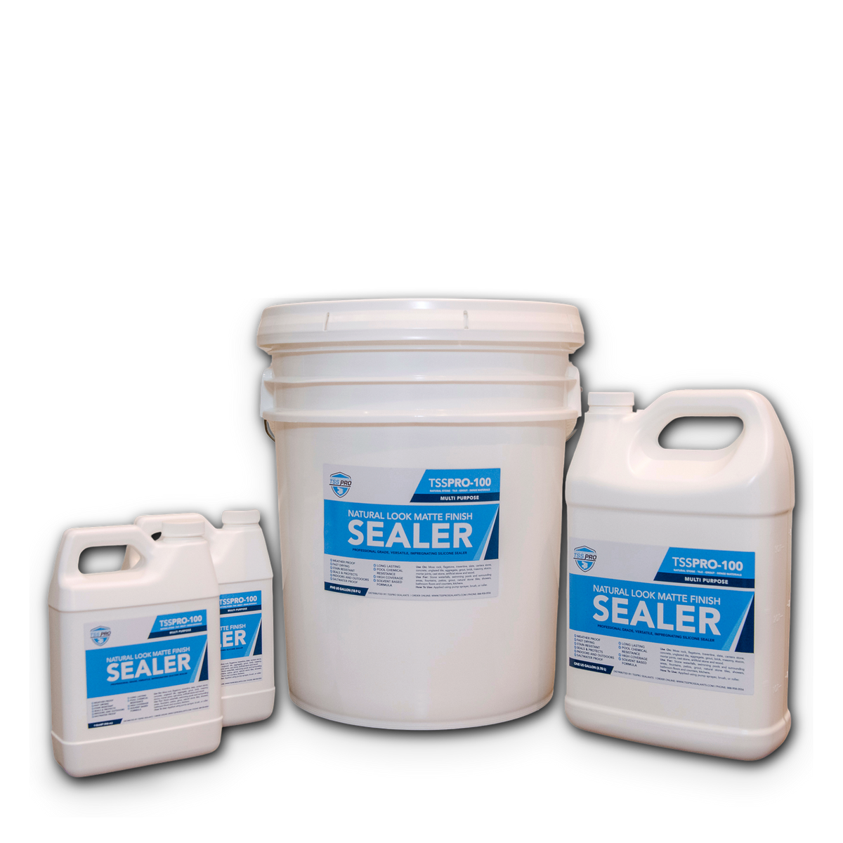 TSSPRO 100 Natural Look Stone Sealer (Solvent-Based)