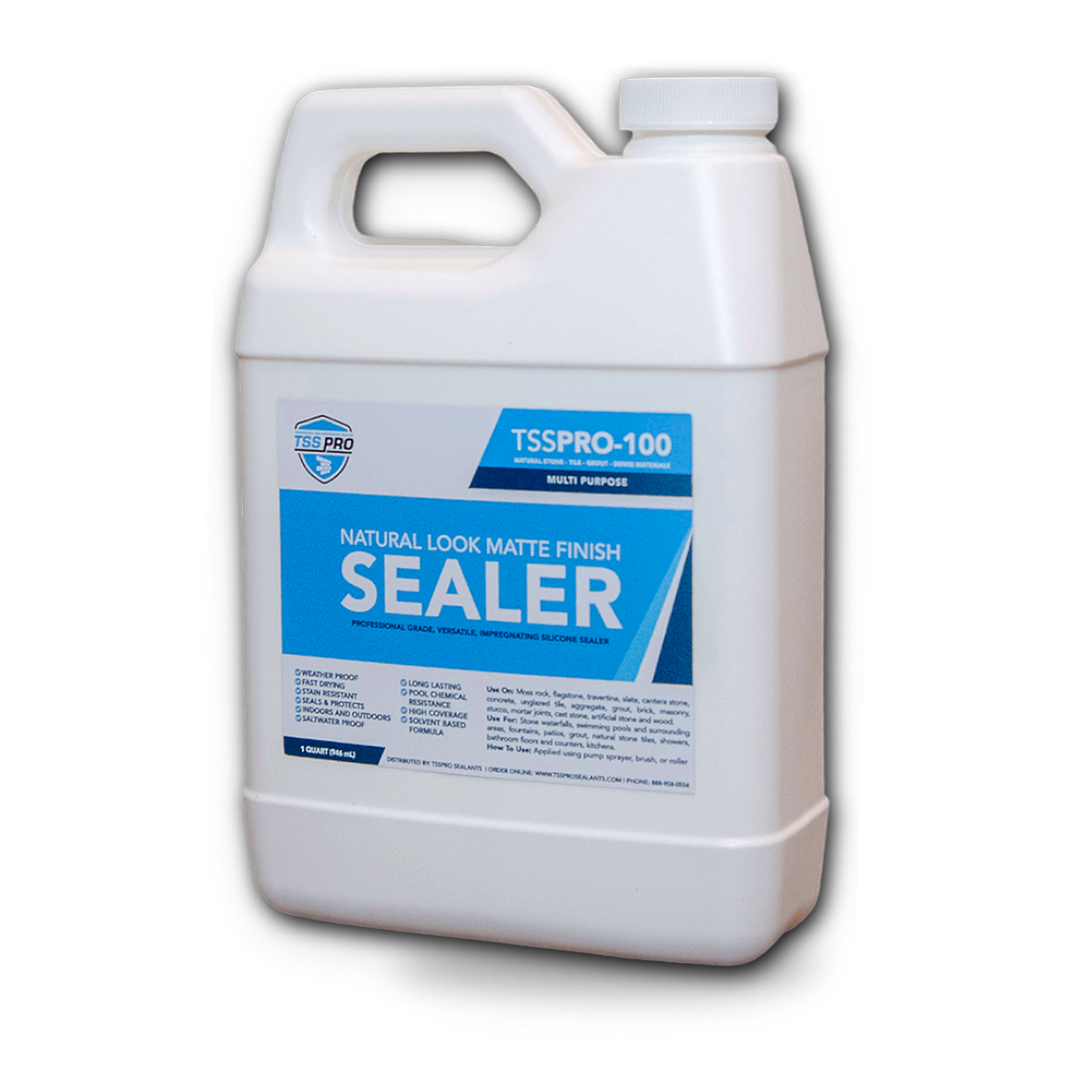 TSSPRO 100 Natural Look Stone Sealer (Solvent-Based)