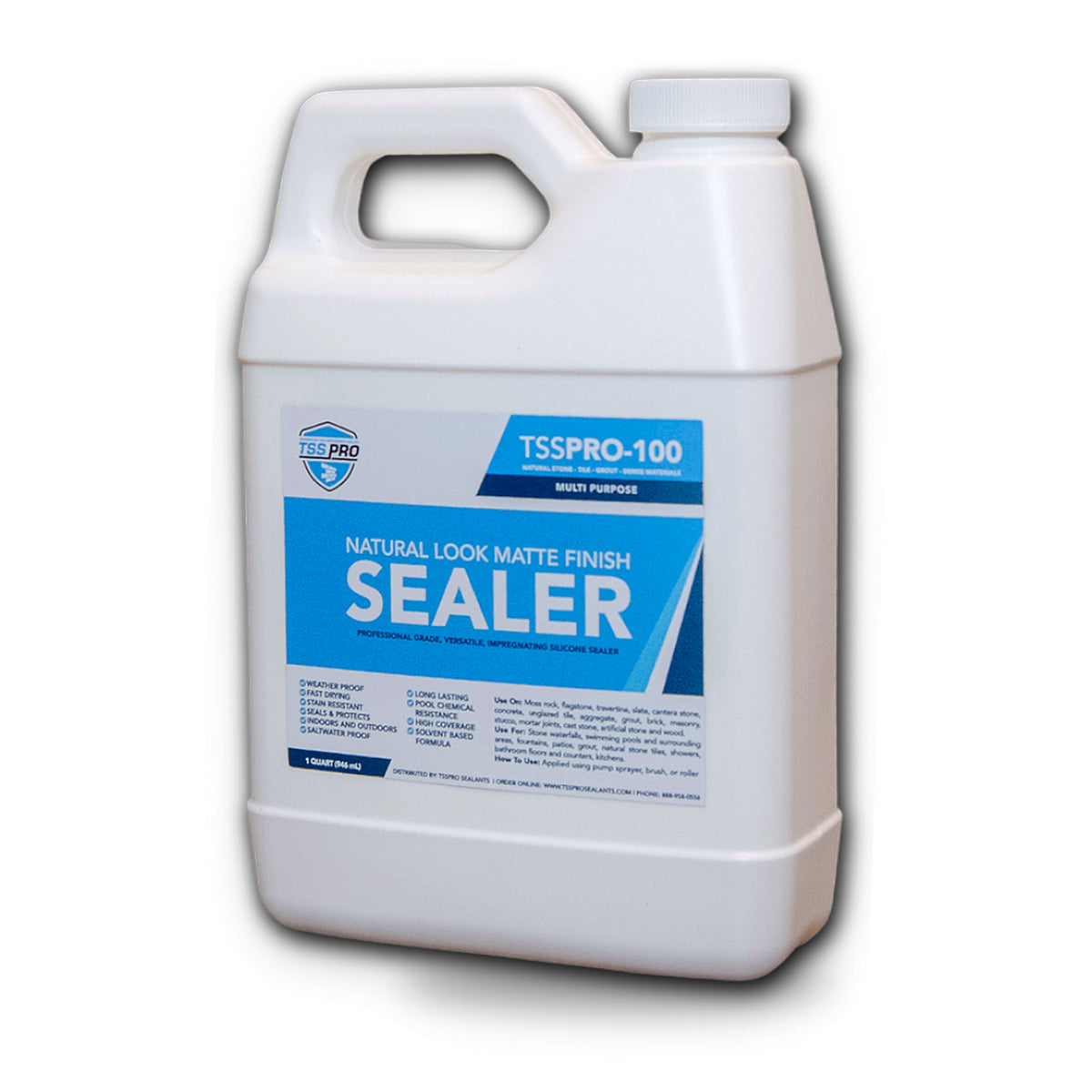 TSSPRO 100 Natural Look Stone Sealer (Solvent-Based)