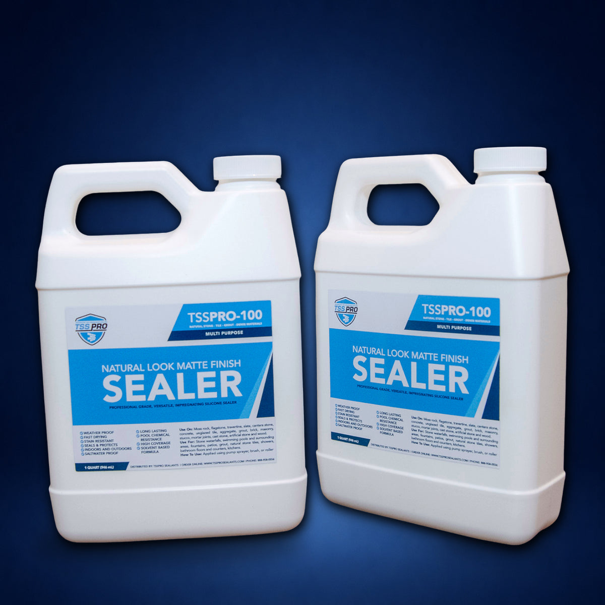 TSSPRO 100 Natural Look Stone Sealer (Solvent-Based)