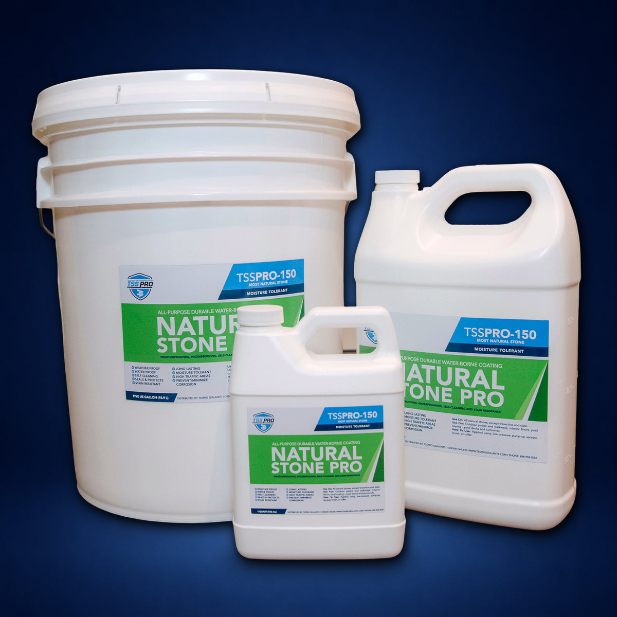 TSSPRO 150 Moisture Tolerant Stone Sealer