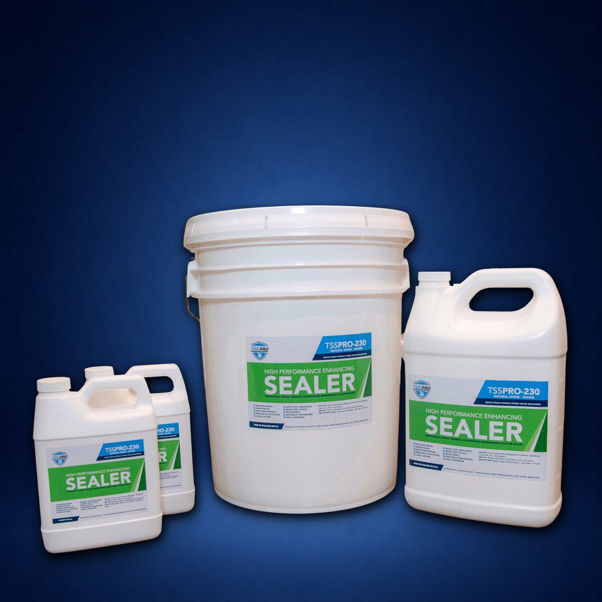 TSSPRO 230 Color Enhancing Stone & Concrete Sealer