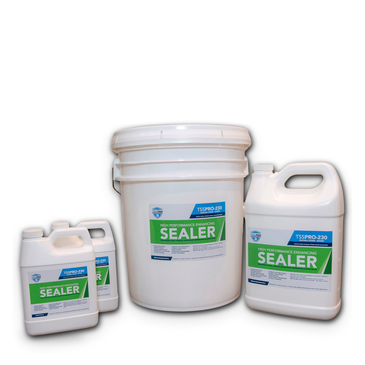 TSSPRO 230 Color Enhancing Stone & Concrete Sealer