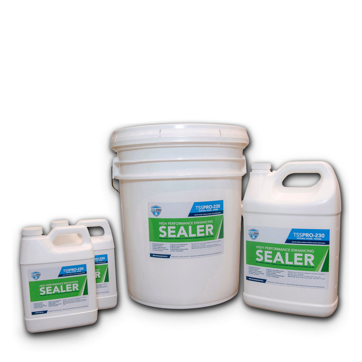 TSSPRO 230 Color Enhancing Stone & Concrete Sealer