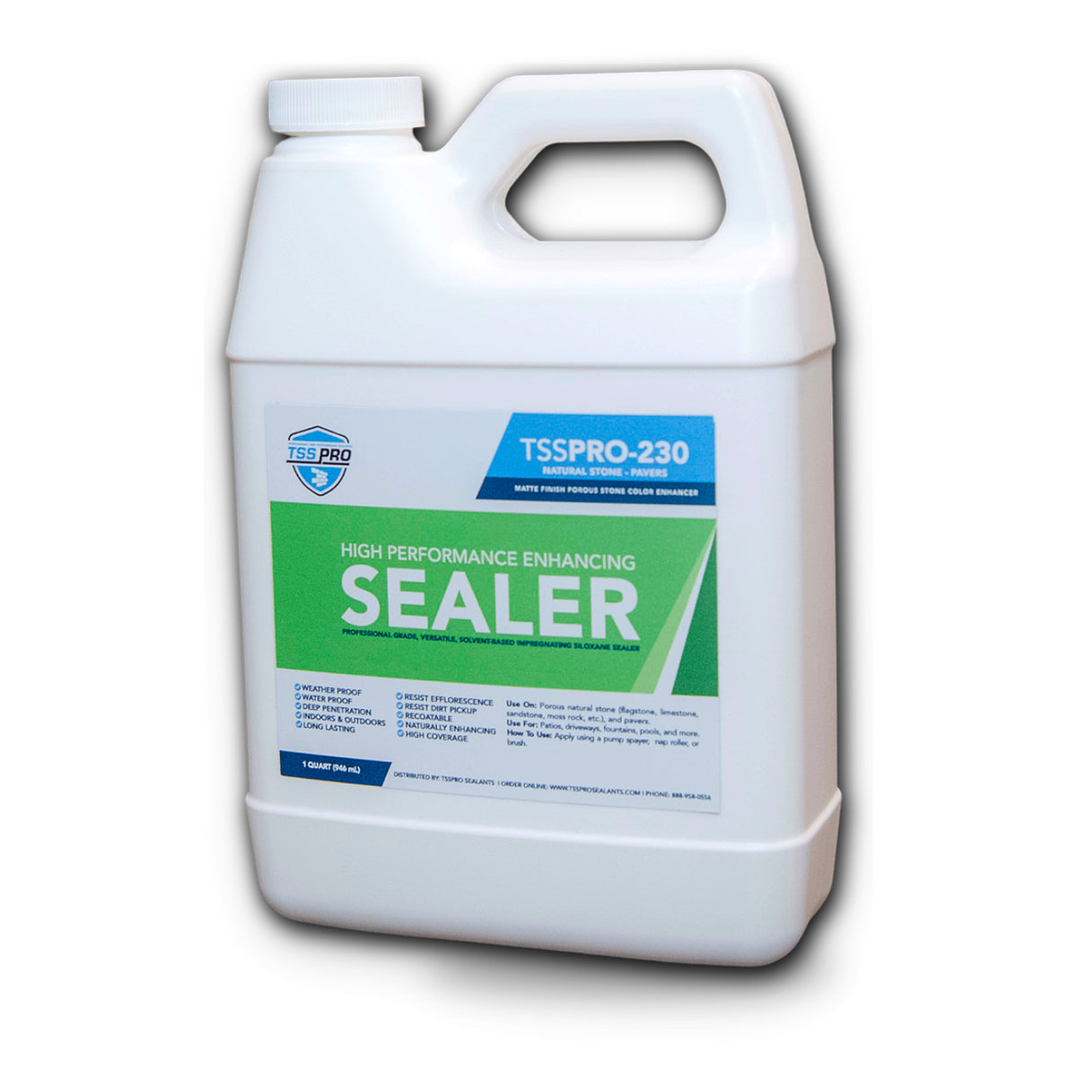 TSSPRO 230 Color Enhancing Stone & Concrete Sealer