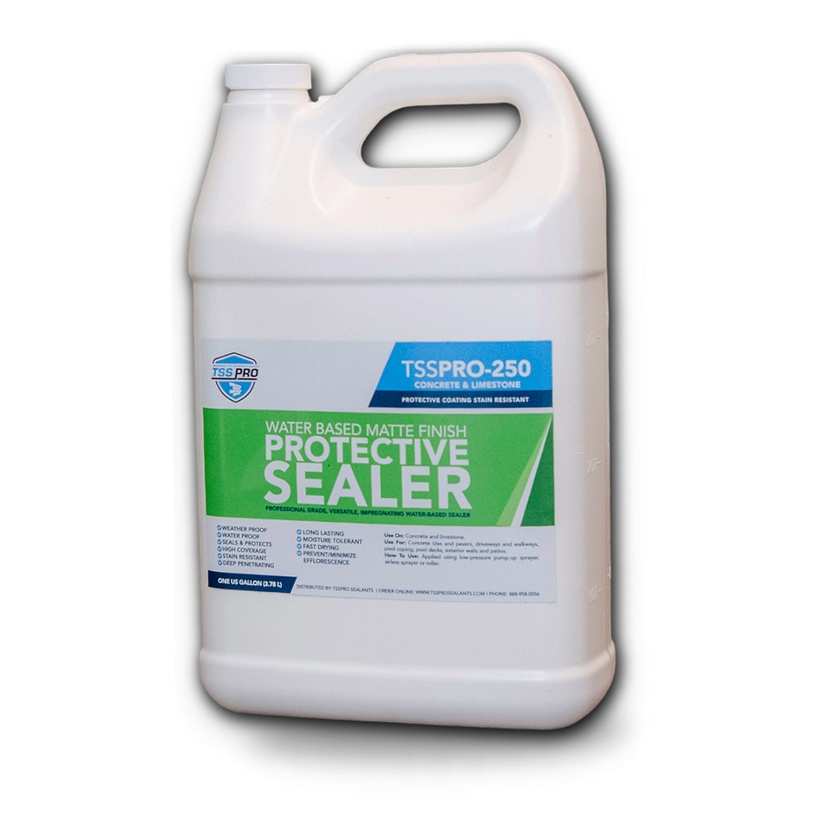 TSSPRO 250 Moisture Tolerant Limestone & Concrete Sealer