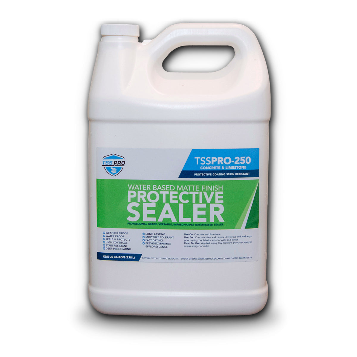 TSSPRO 250 Moisture Tolerant Limestone & Concrete Sealer