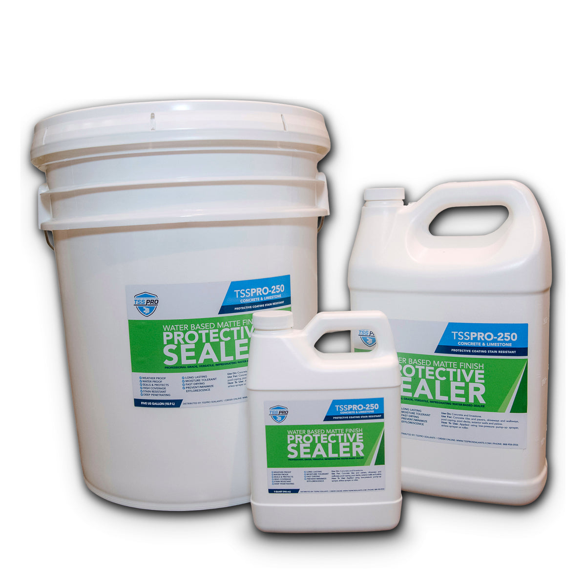TSSPRO 250 Moisture Tolerant Limestone & Concrete Sealer