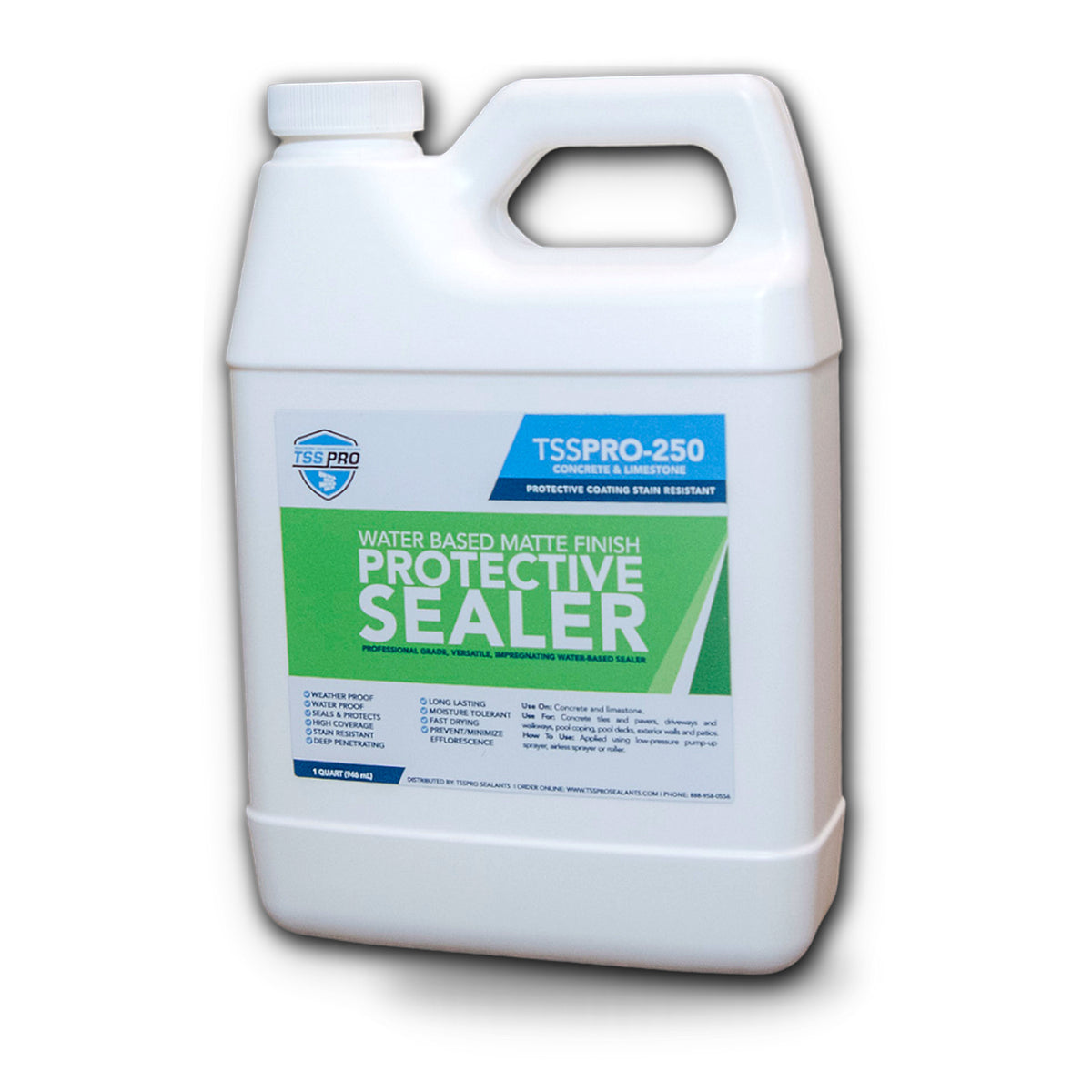 TSSPRO 250 Moisture Tolerant Limestone & Concrete Sealer