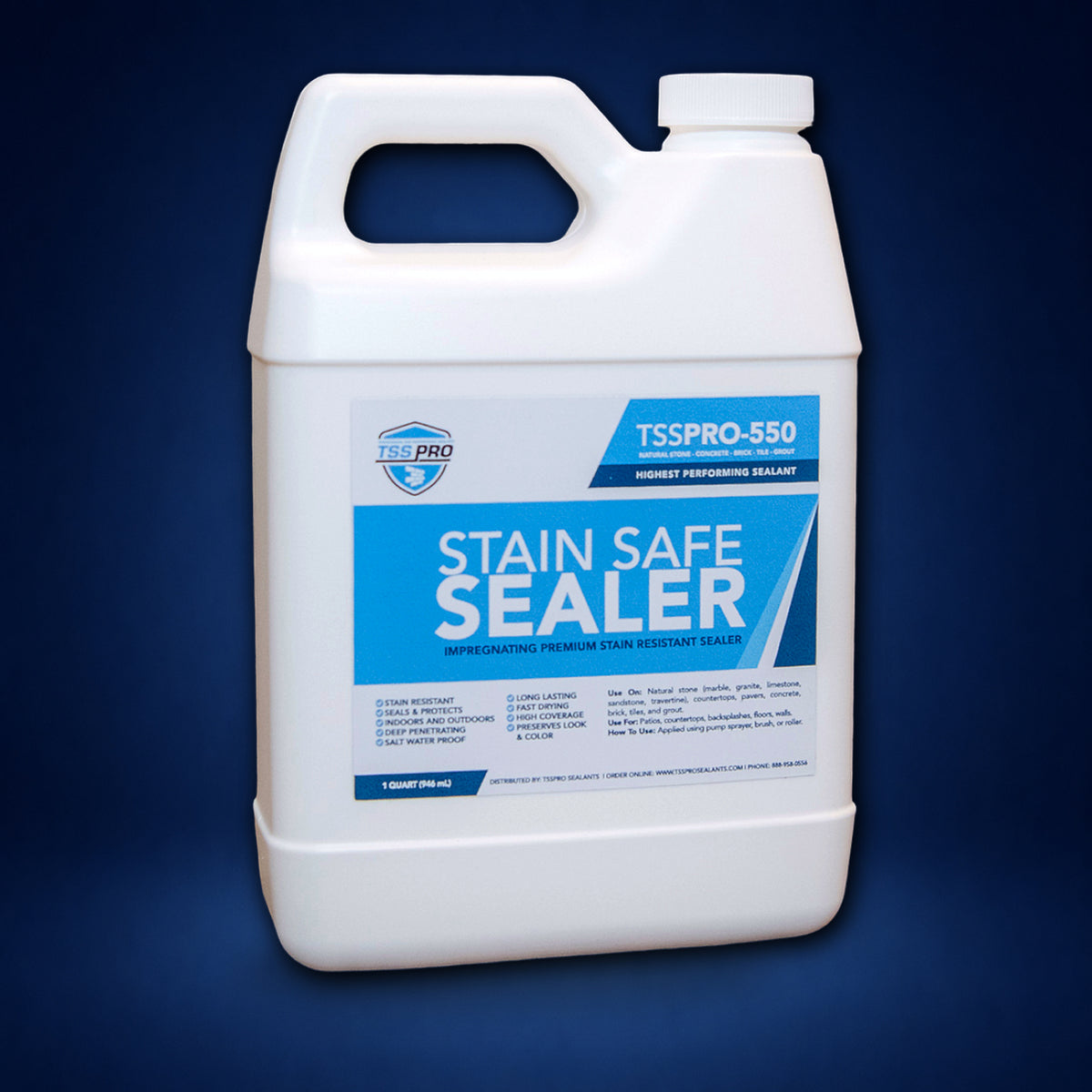 TSSPRO 550 Stain Safe Natural Stone Sealer