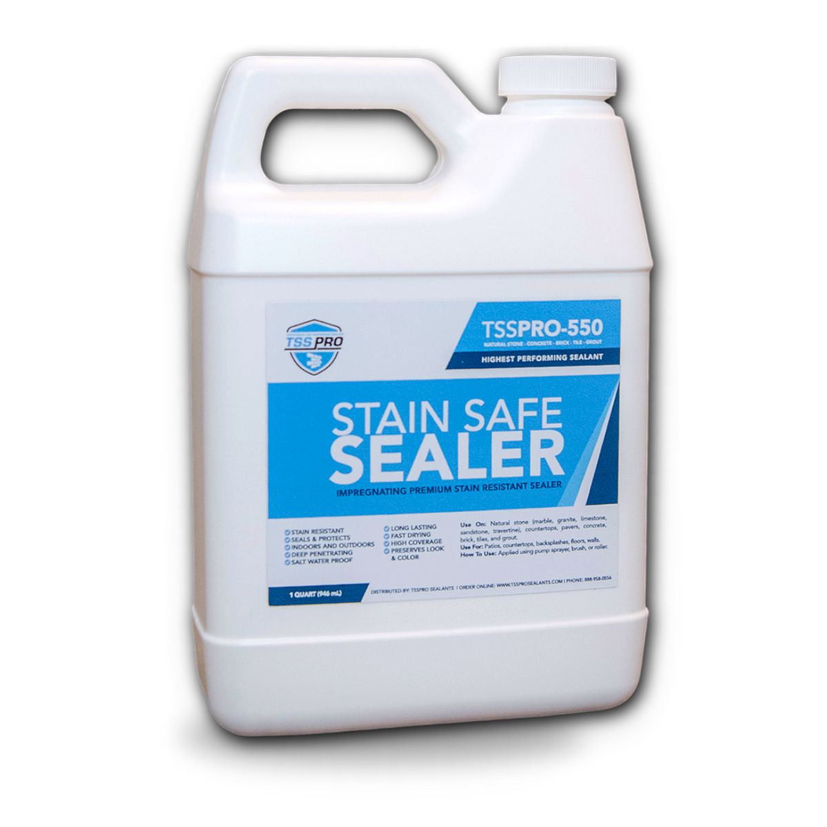 TSSPRO 550 Stain Safe Natural Stone Sealer