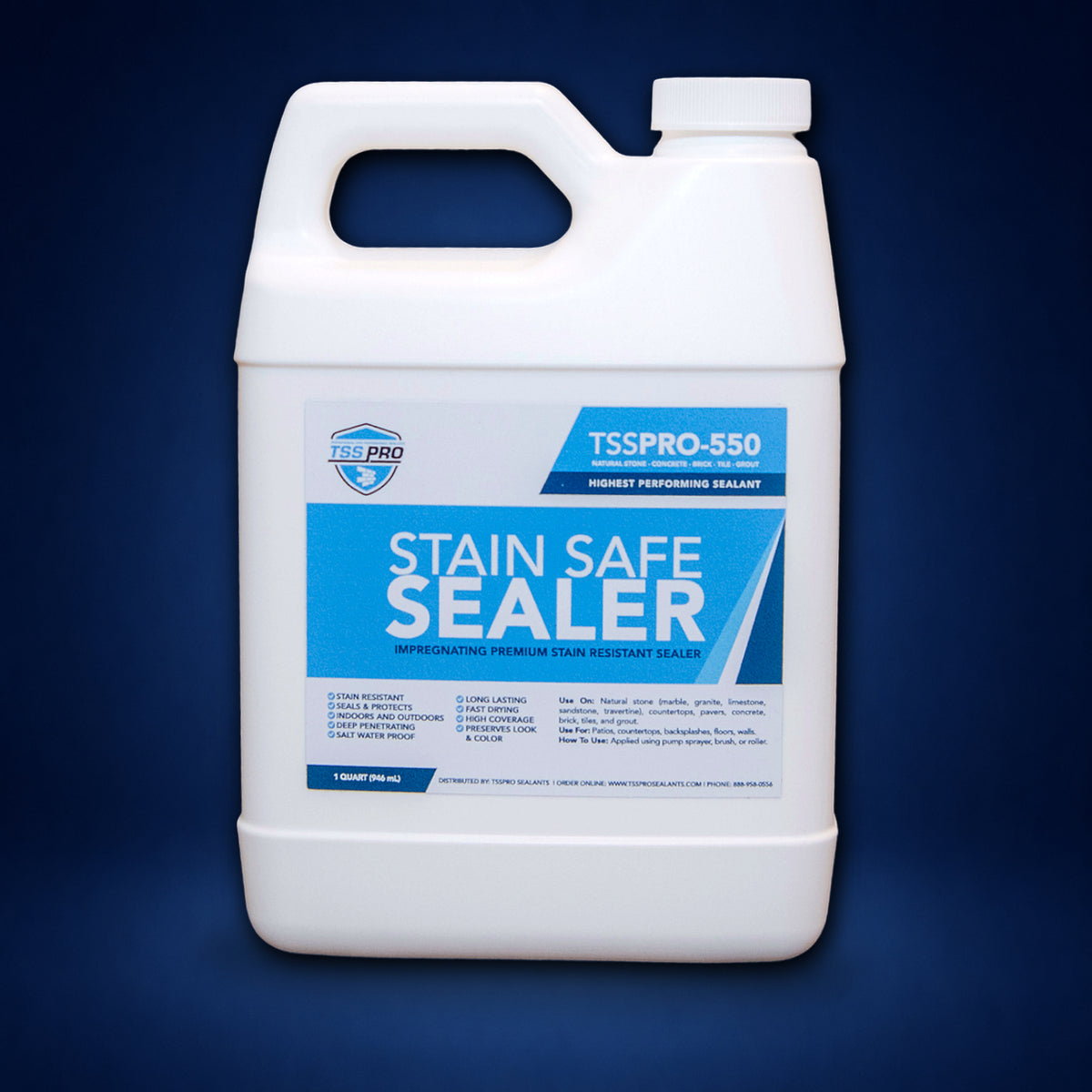 TSSPRO 550 Stain Safe Natural Stone Sealer