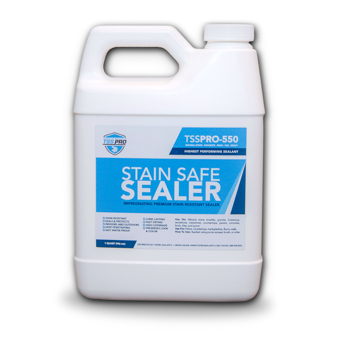 TSSPRO 550 Stain Safe Natural Stone Sealer