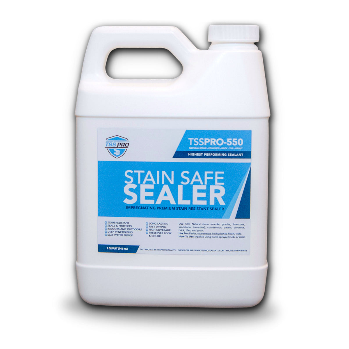 TSSPRO 550 Stain Safe Natural Stone Sealer
