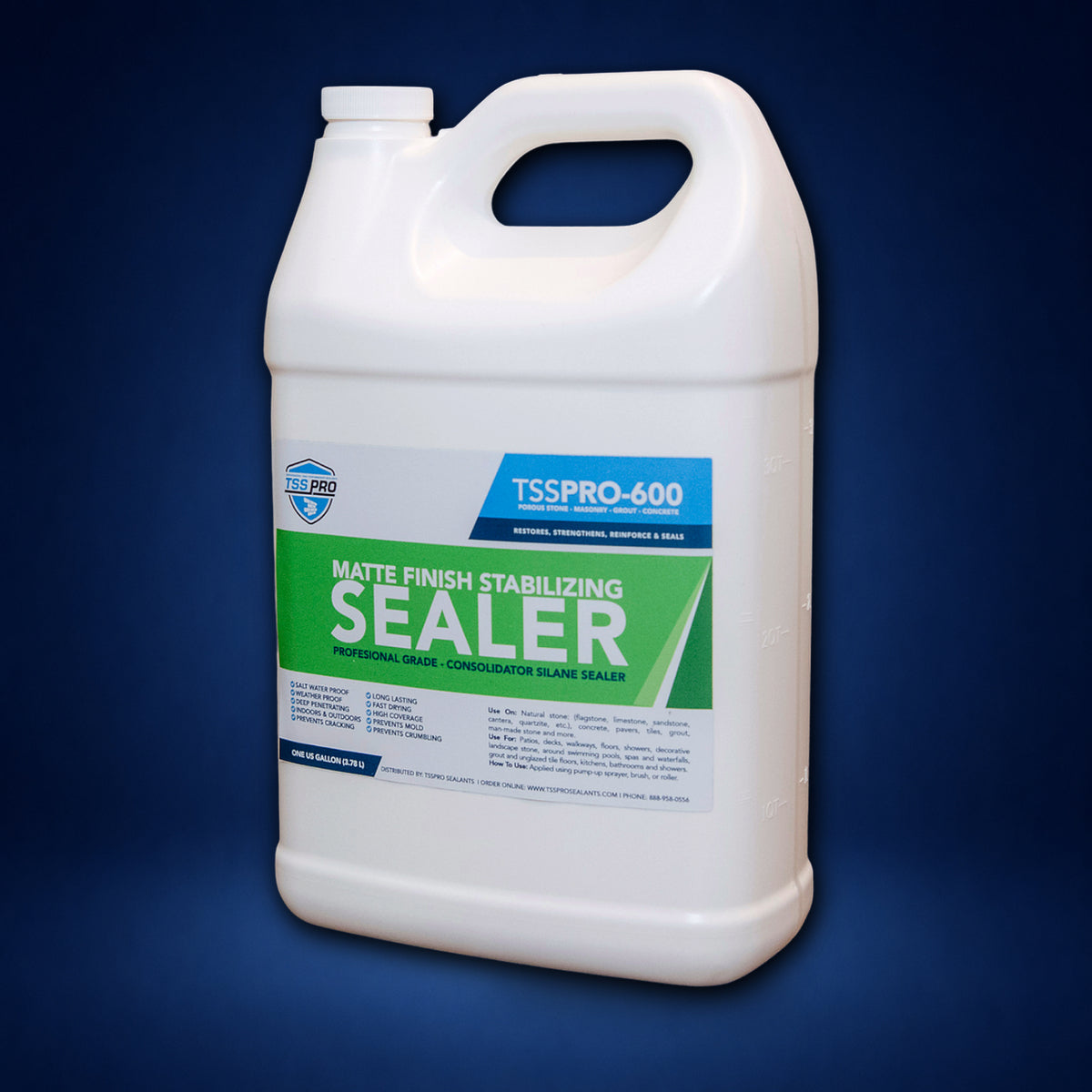 TSSPRO 600 Stabilizing Weatherproofing Stone Sealer