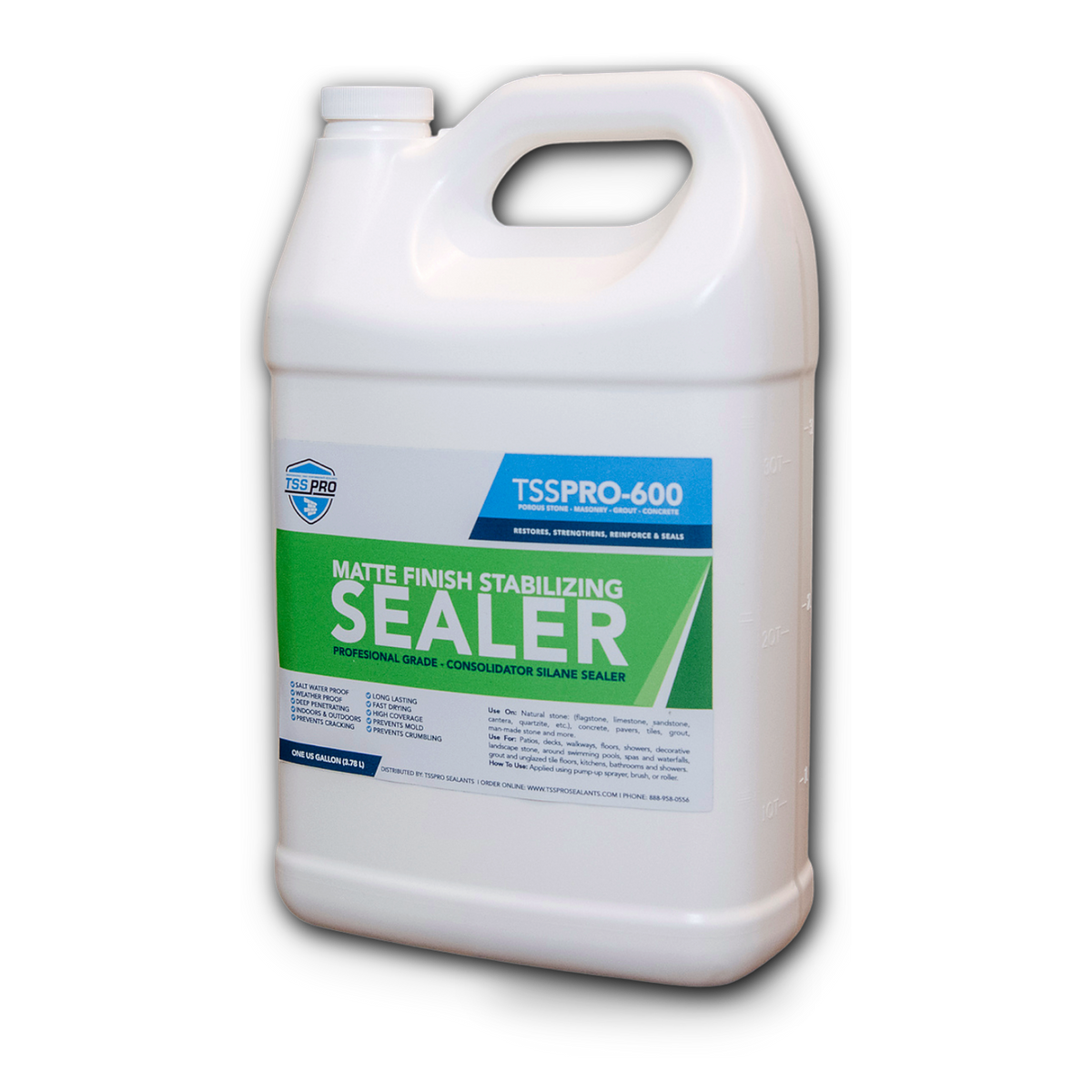 TSSPRO 600 Stabilizing Weatherproofing Stone Sealer