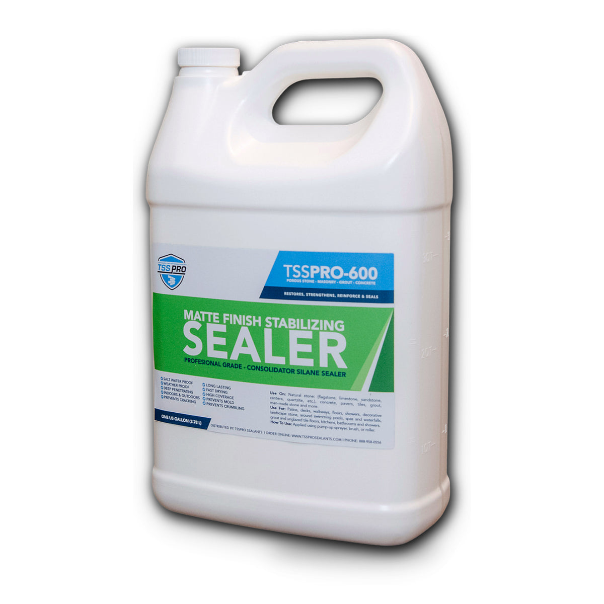 TSSPRO 600 Stabilizing Weatherproofing Stone Sealer