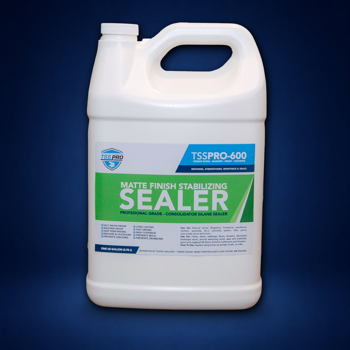TSSPRO 600 Stabilizing Weatherproofing Stone Sealer