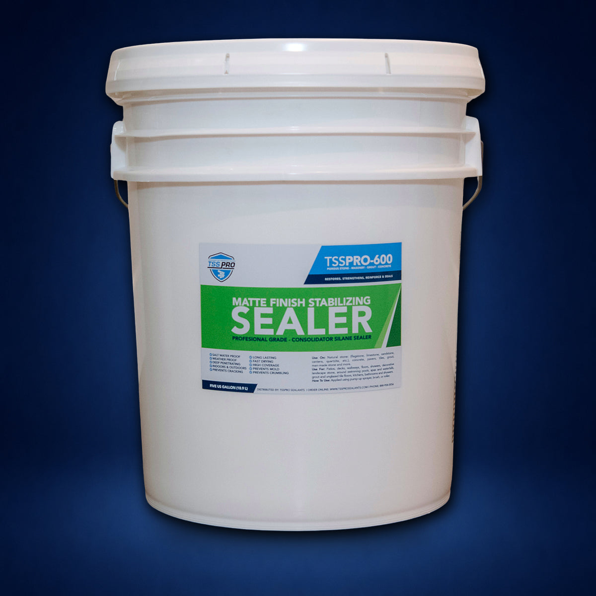 TSSPRO 600 Stabilizing Weatherproofing Stone Sealer