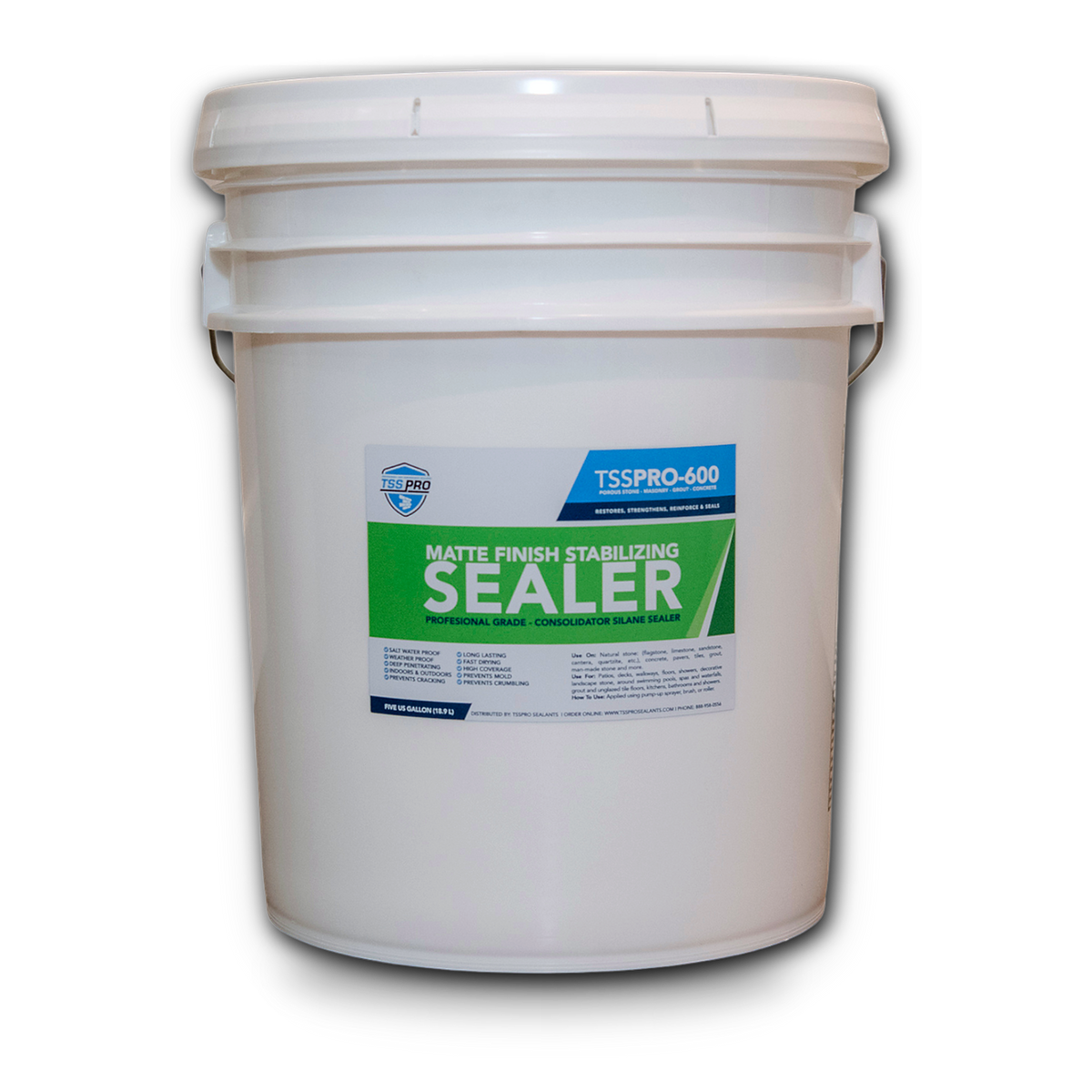TSSPRO 600 Stabilizing Weatherproofing Stone Sealer