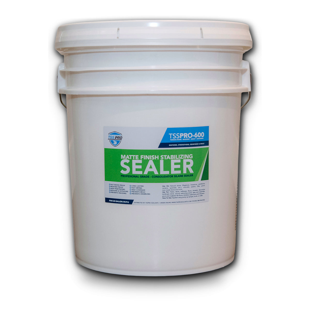 TSSPRO 600 Stabilizing Weatherproofing Stone Sealer