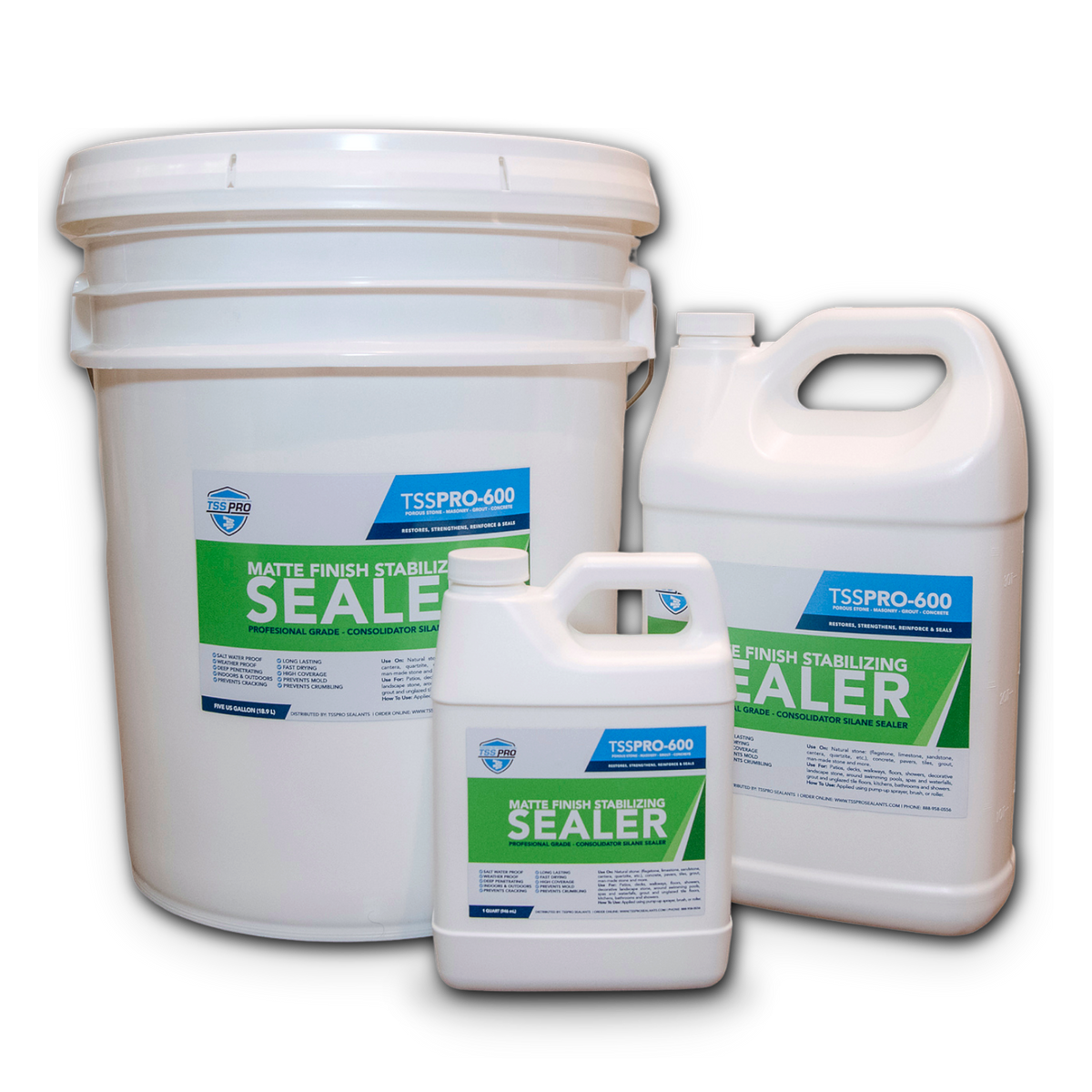 TSSPRO 600 Stabilizing Weatherproofing Stone Sealer