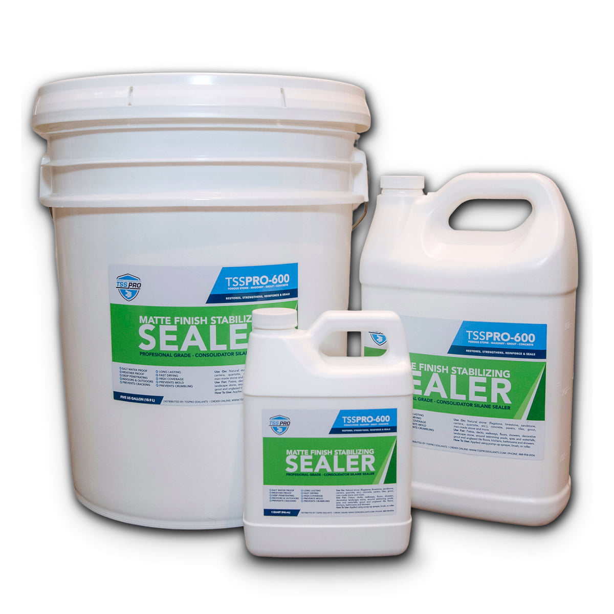 TSSPRO 600 Stabilizing Weatherproofing Stone Sealer