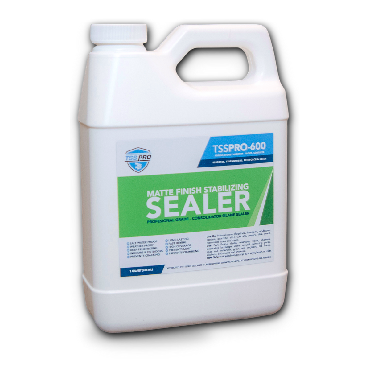 TSSPRO 600 Stabilizing Weatherproofing Stone Sealer