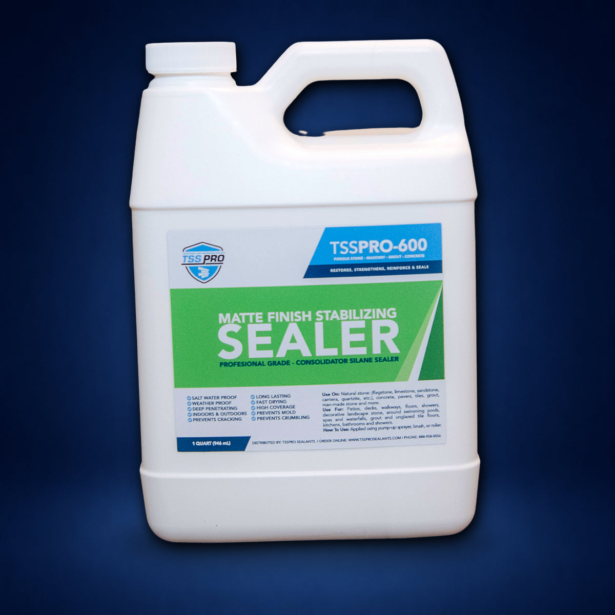 TSSPRO 600 Stabilizing Weatherproofing Stone Sealer