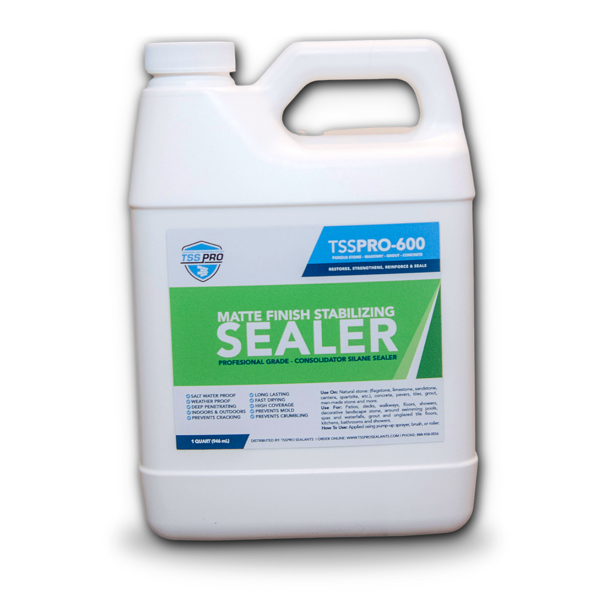 TSSPRO 600 Stabilizing Weatherproofing Stone Sealer