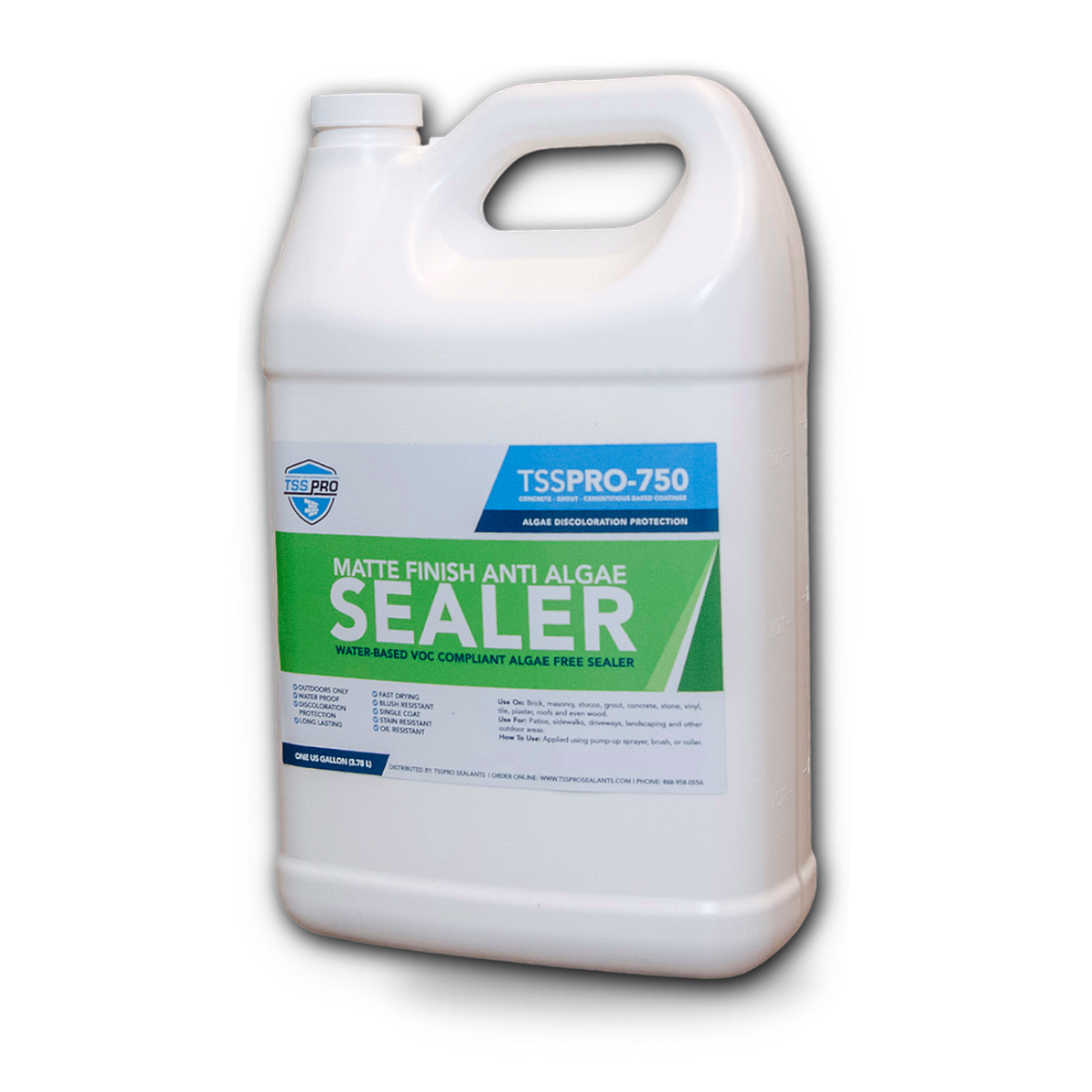 TSSPRO 750 Algae Free Stone & Concrete Sealer