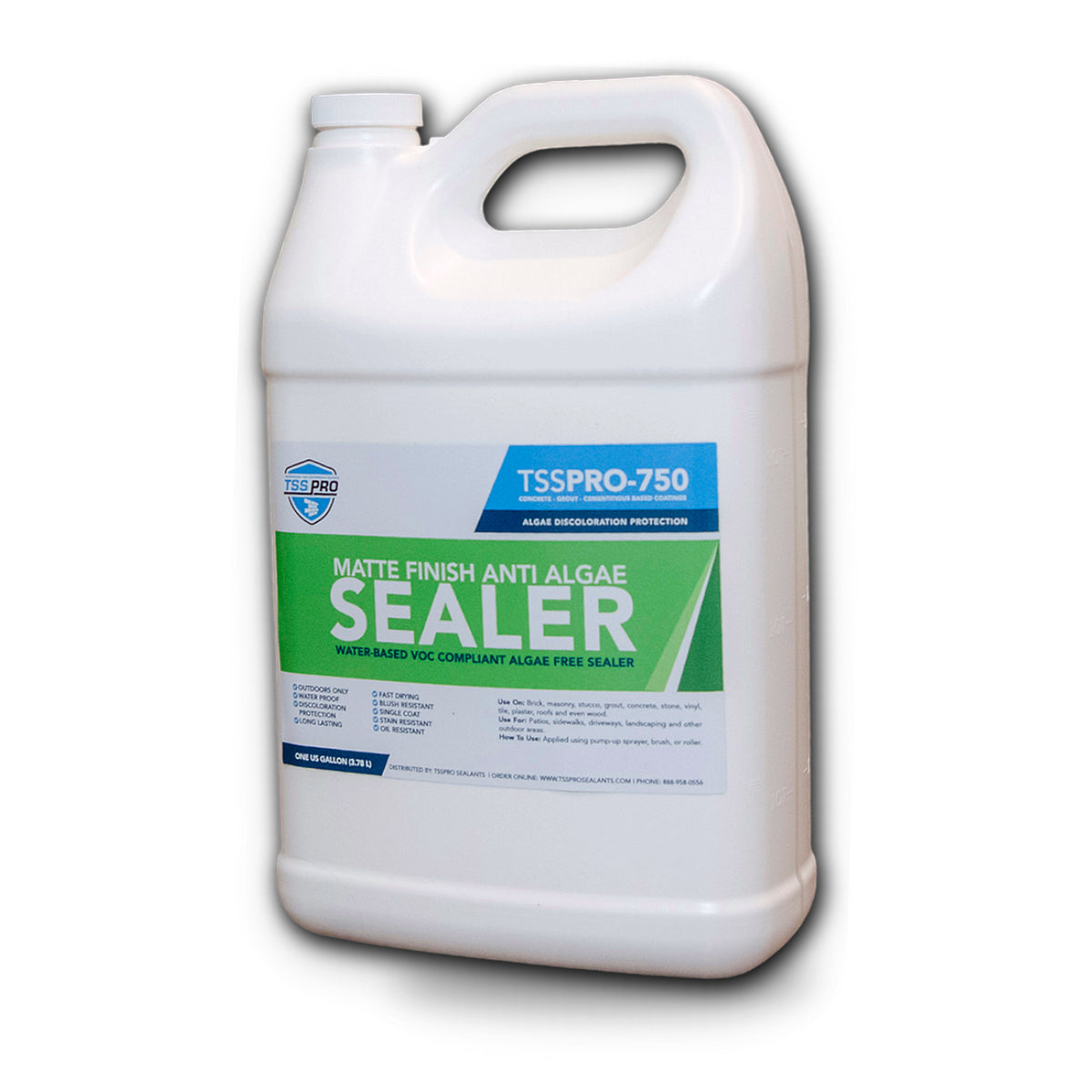 TSSPRO 750 Algae Free Stone & Concrete Sealer