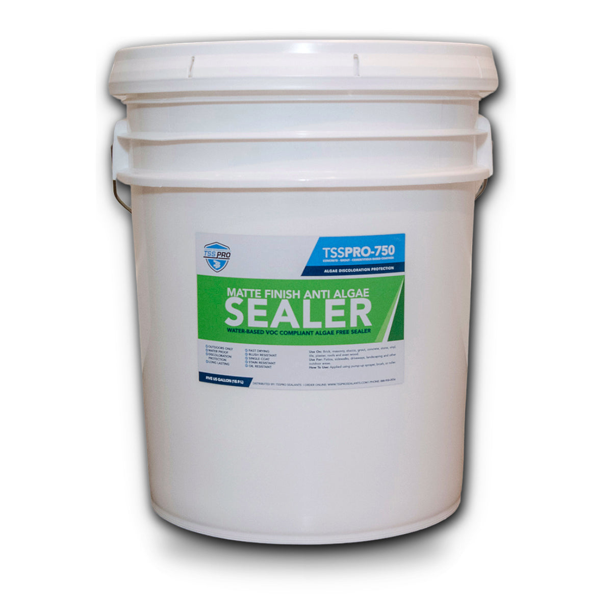 TSSPRO 750 Algae Free Stone & Concrete Sealer