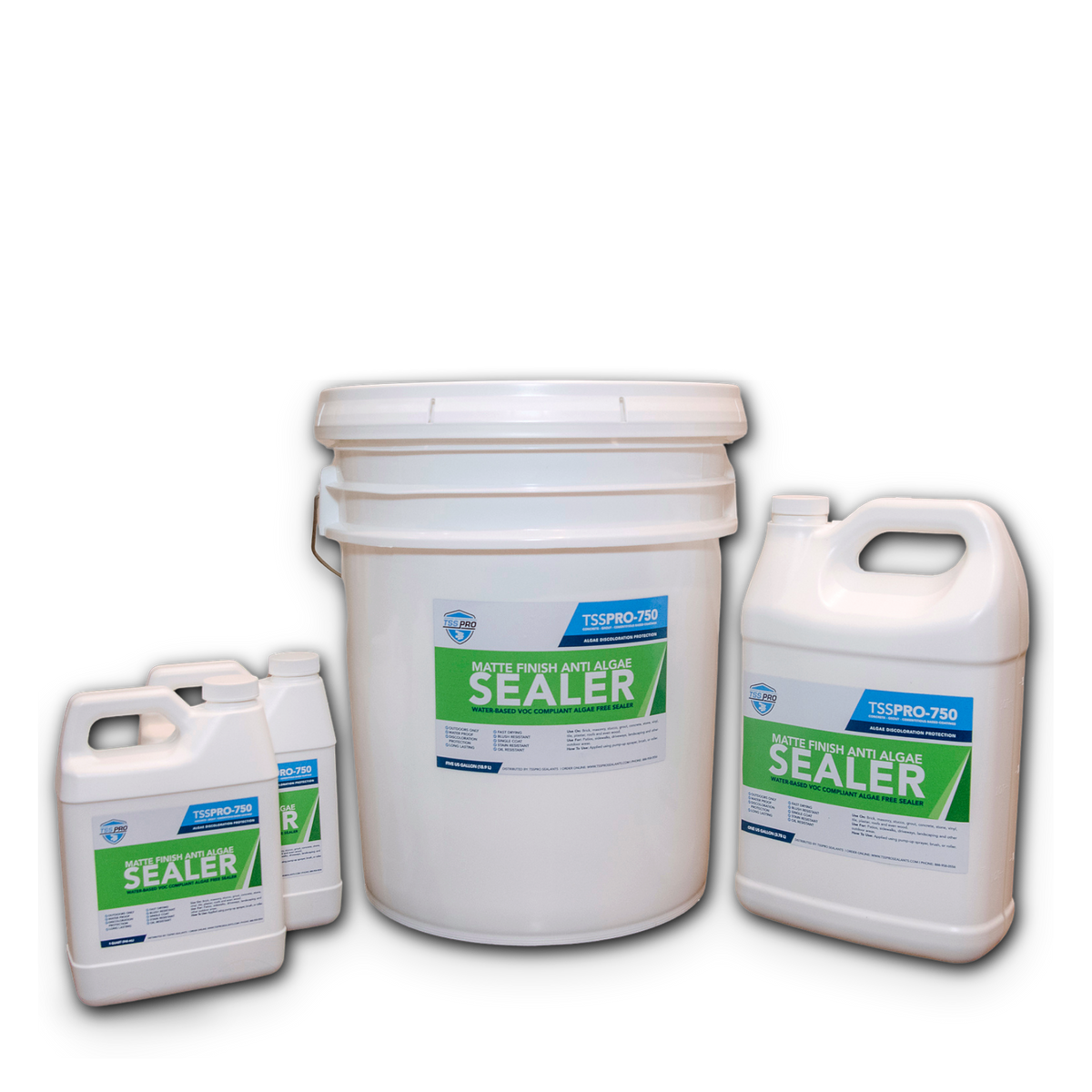 TSSPRO 750 Algae Free Stone & Concrete Sealer