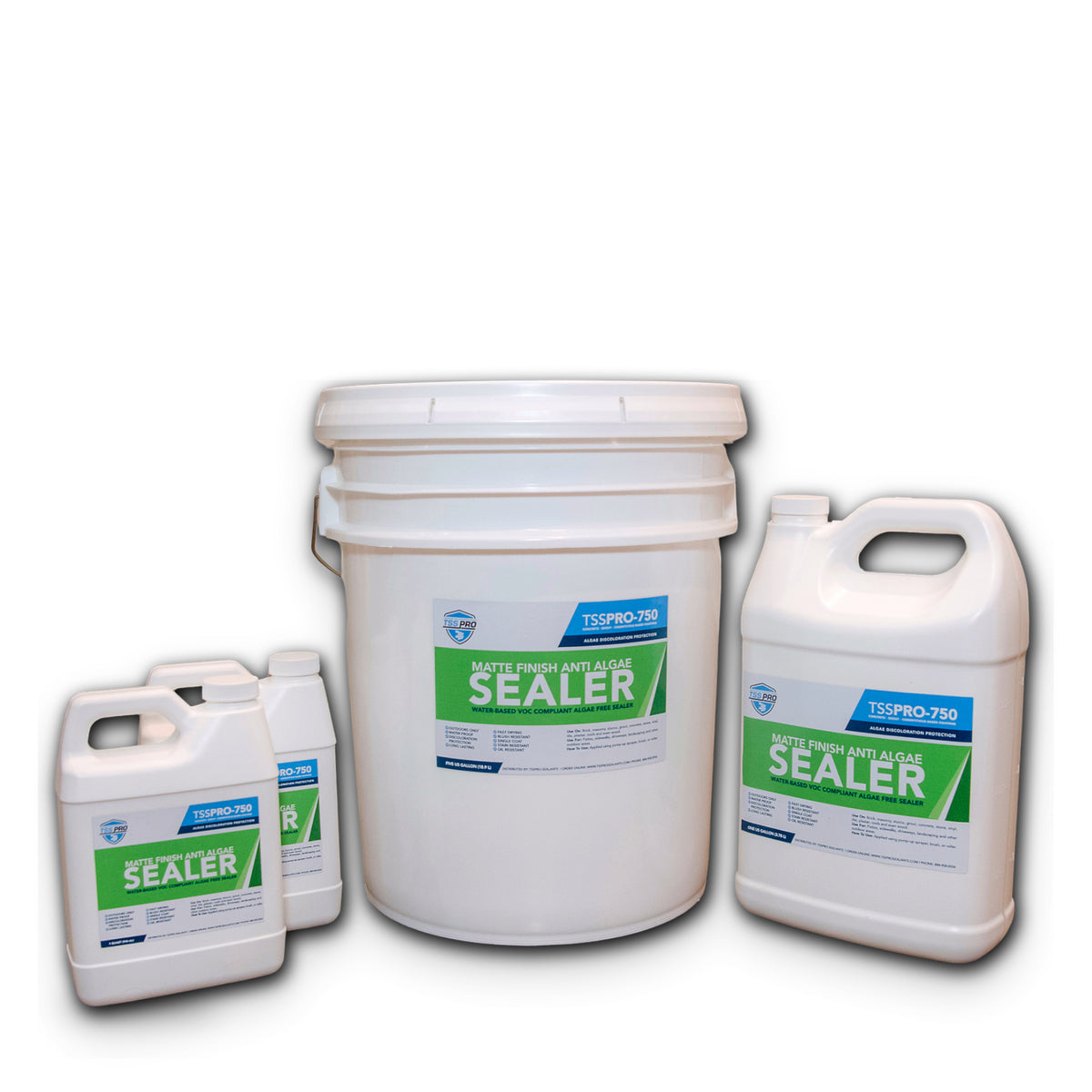 TSSPRO 750 Algae Free Stone & Concrete Sealer